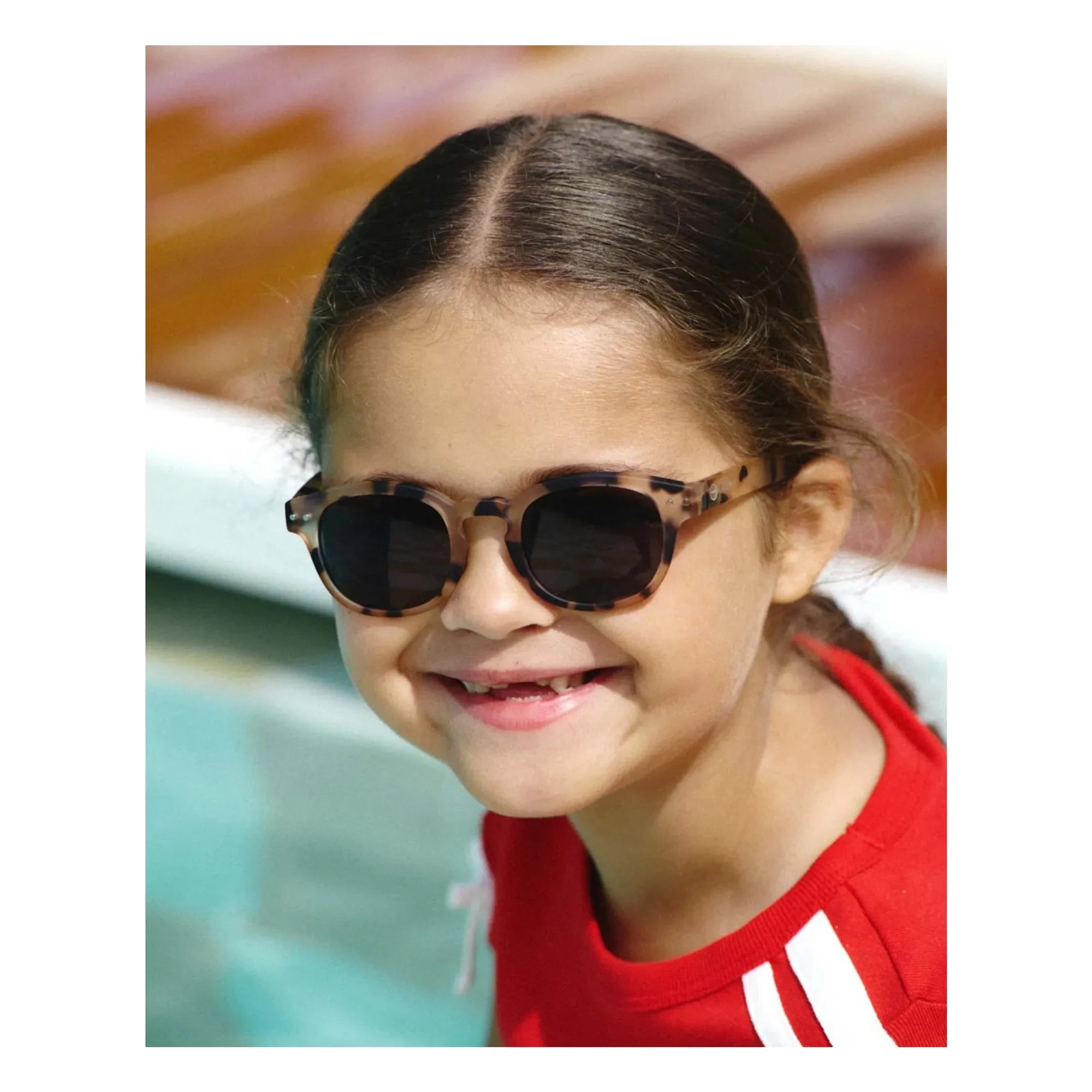 IZIPIZI - Gafas de Sol #C Junior Tortuga | Beige