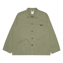Nudie Jeans - Sobrecamisa Buddy Chore de espiga | Caqui
