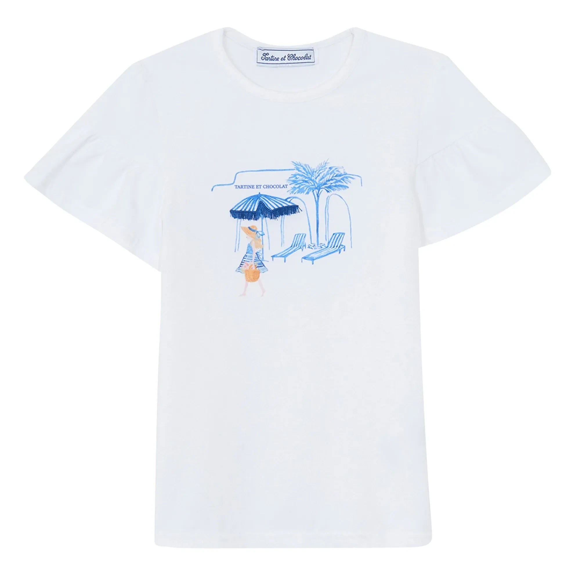 Tartine et Chocolat - Camiseta de playa | Azul