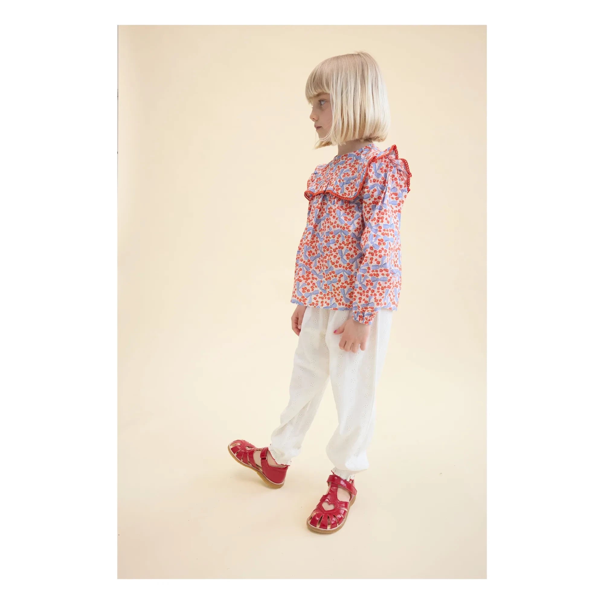 Blusa Flöss - Debbie Fleurie | Rojo