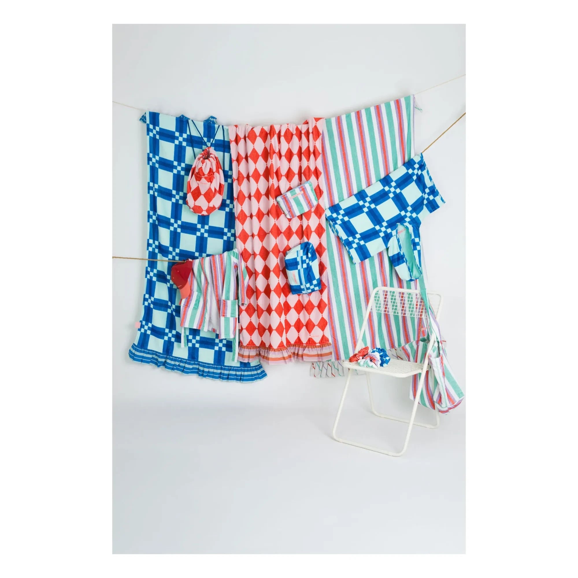 Jera Mini - Bolso de playa a rayas