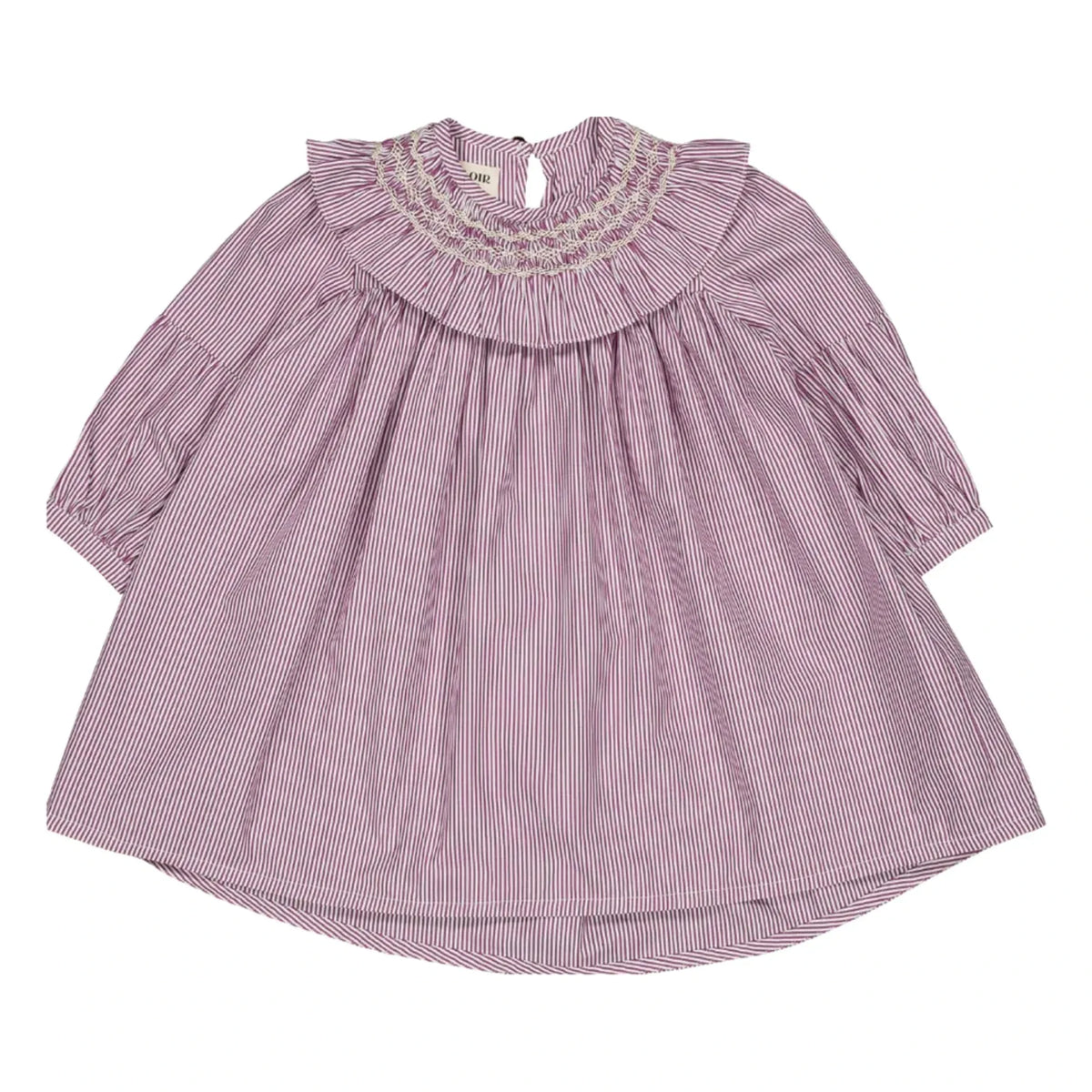 Loir - Vestido de rayas Bianca | Morado