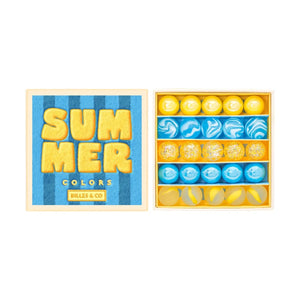 Billes & Co - Juego de toallas de verano - 25 cuentas | Azul