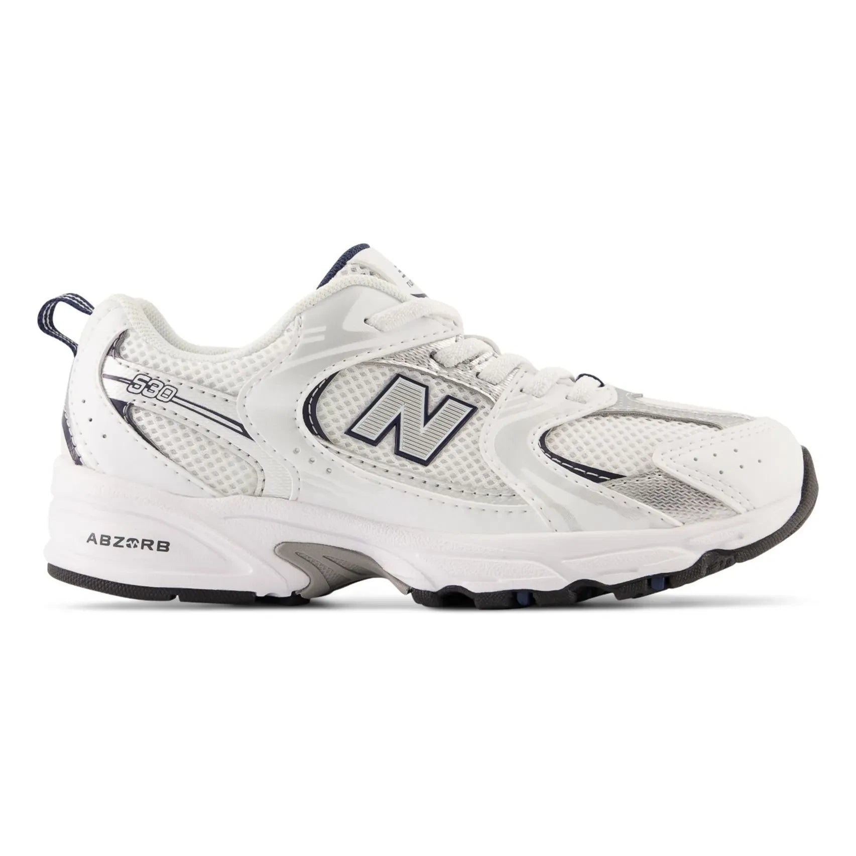New Balance - Zapatillas deportivas con cordones elásticos 530 | Blanco roto