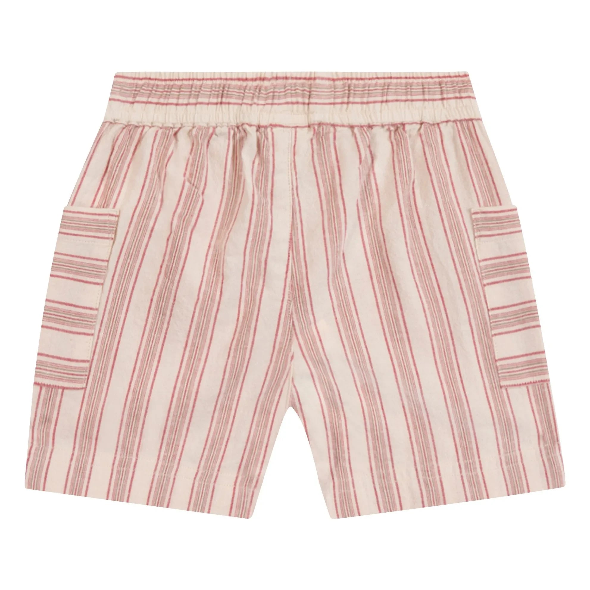 Bonton - Lois Shorts de Rayas para Bebé | Crema