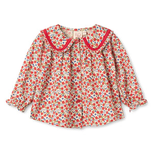 Flöss - Blusa Estampada Floral Ruby | Rosa