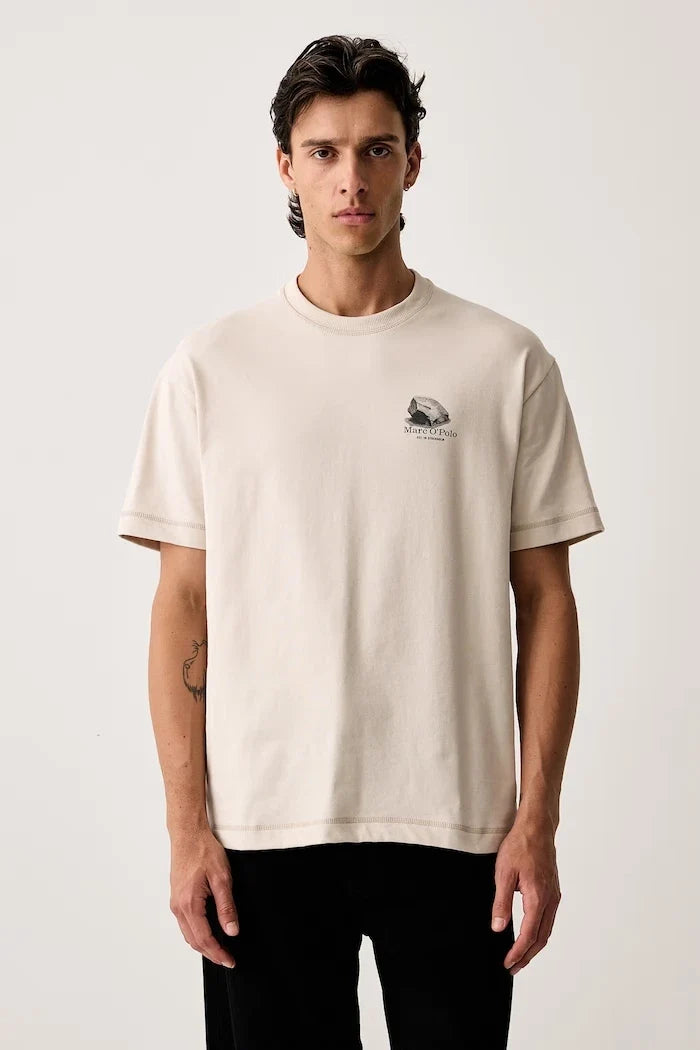 Camiseta de algodón para hombre