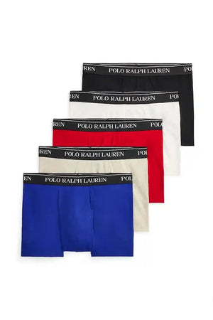 Polo Ralph Lauren Bóxers para hombre, paquete de 5
