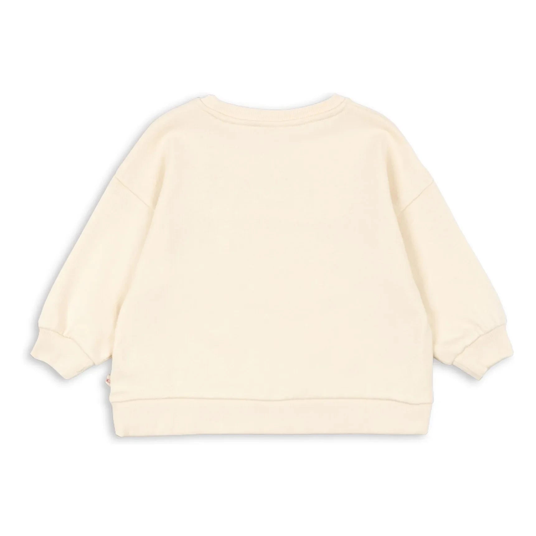 Konges Sløjd - Sudadera Loupy Match de algodón orgánico | Crema