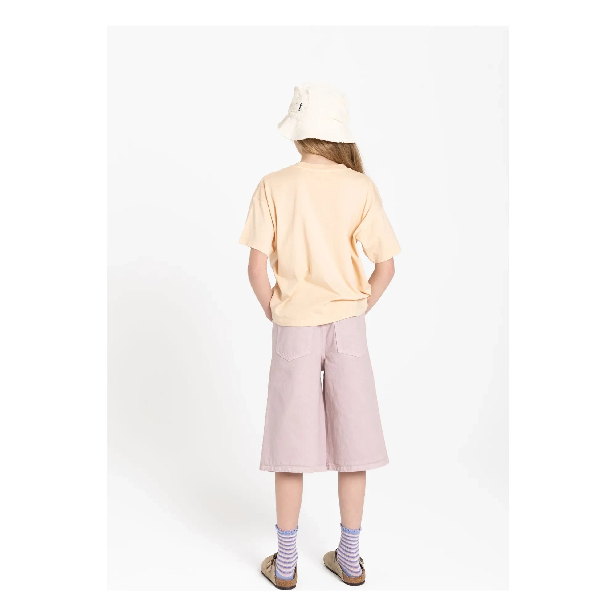 Smallable Kid - Calcetines de rayas Lolita | Lavanda