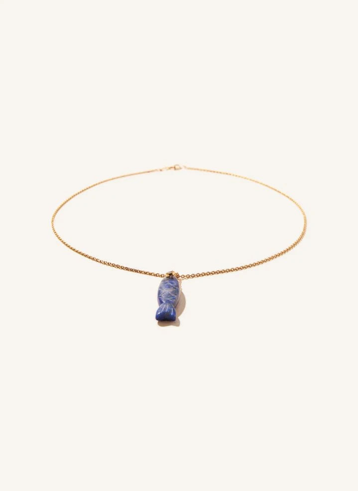 Camille Colette Studio - Isola Lapis Lazuli Collar | Multicolor