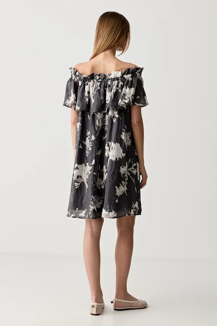 Vestido sin hombros de Marc O'Polo