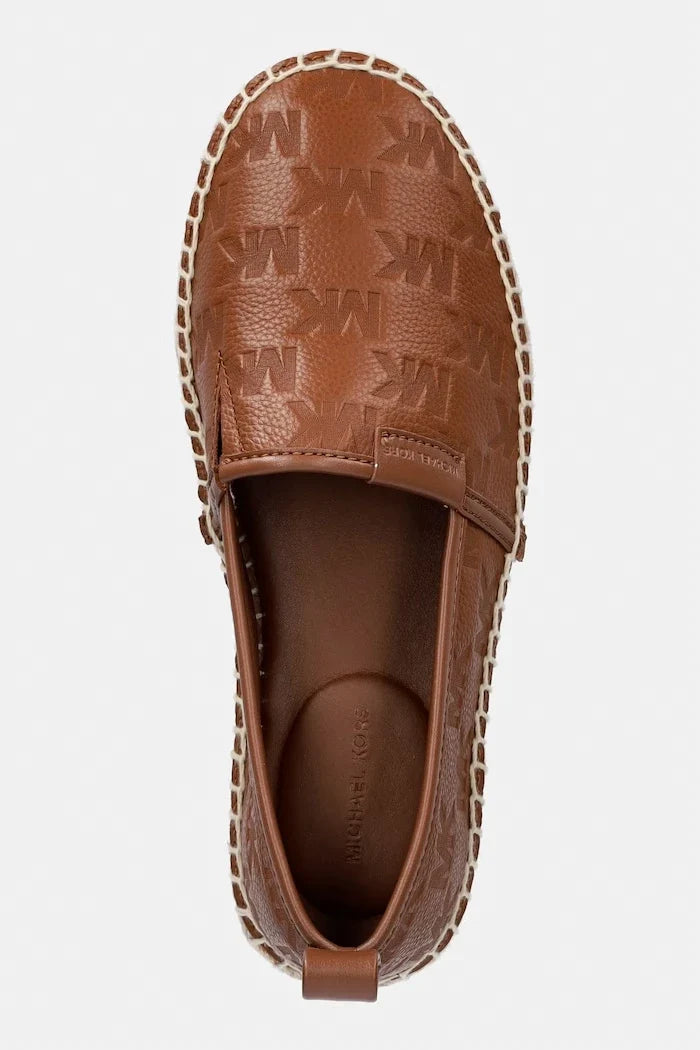 Alpargata Michael Kors Elias de piel para hombre