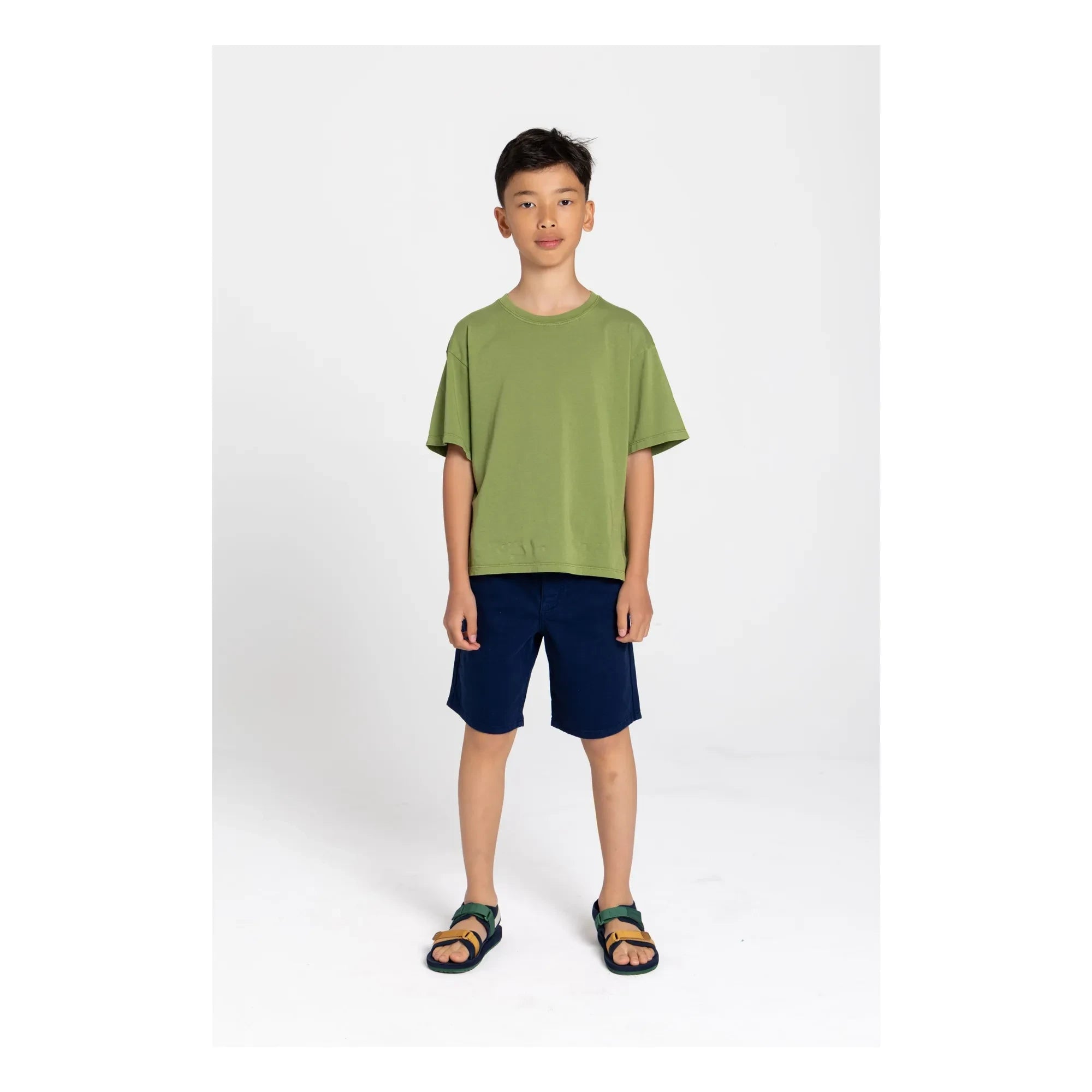 Smallable Kid - Camiseta de algodón orgánico Nils | Verde