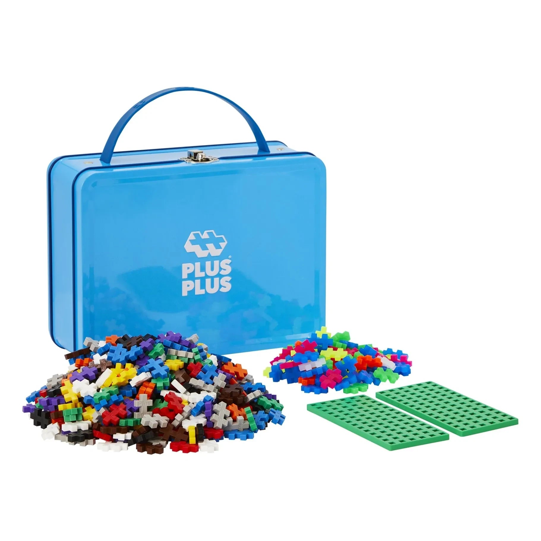 Plus-Plus - Maleta Básica y Neón - 600 piezas