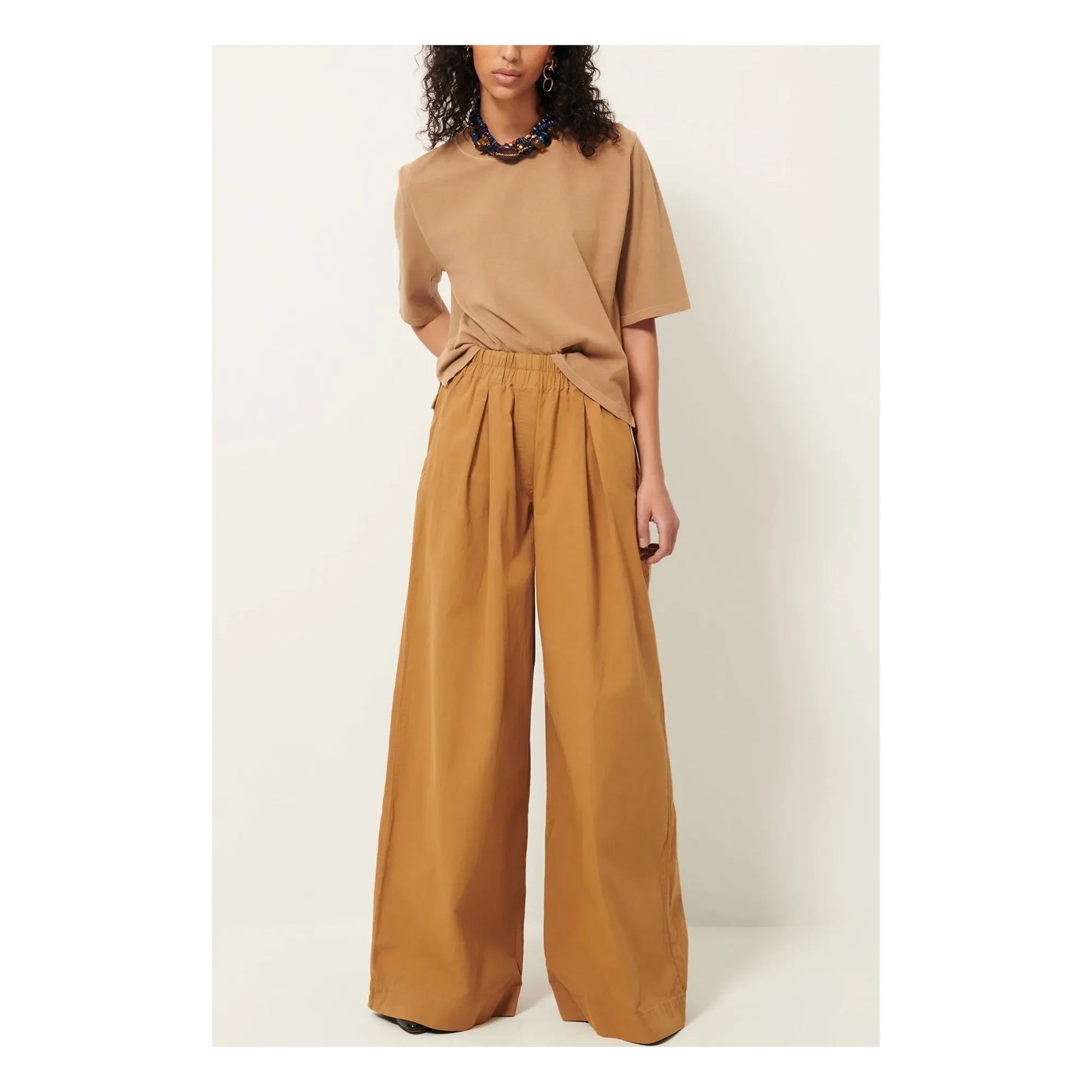 Sessùn - Camiseta Sergio de Algodón | Beige