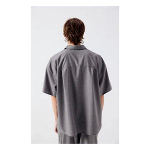 American Vintage - Camiseta de tirantes a rayas | Gris jaspeado