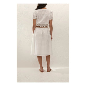 Faithfull the Brand - Santana Pamuklu Üst | Beyaz