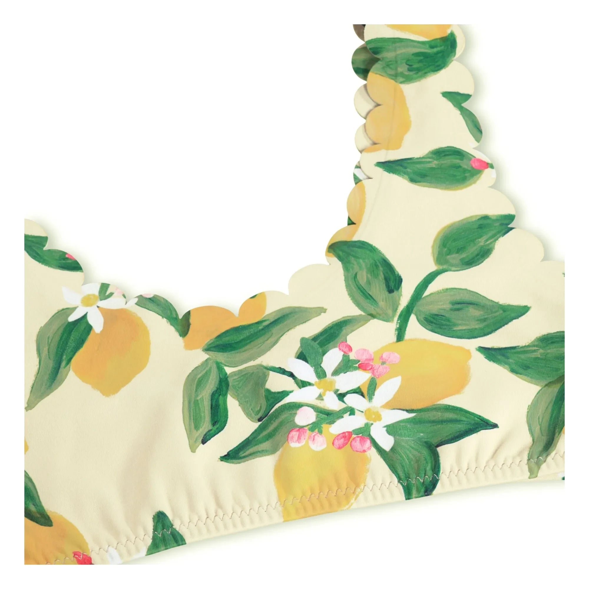 Molo - Nolina Citrons Bañador de Fibras Recicladas | Amarillo pálido