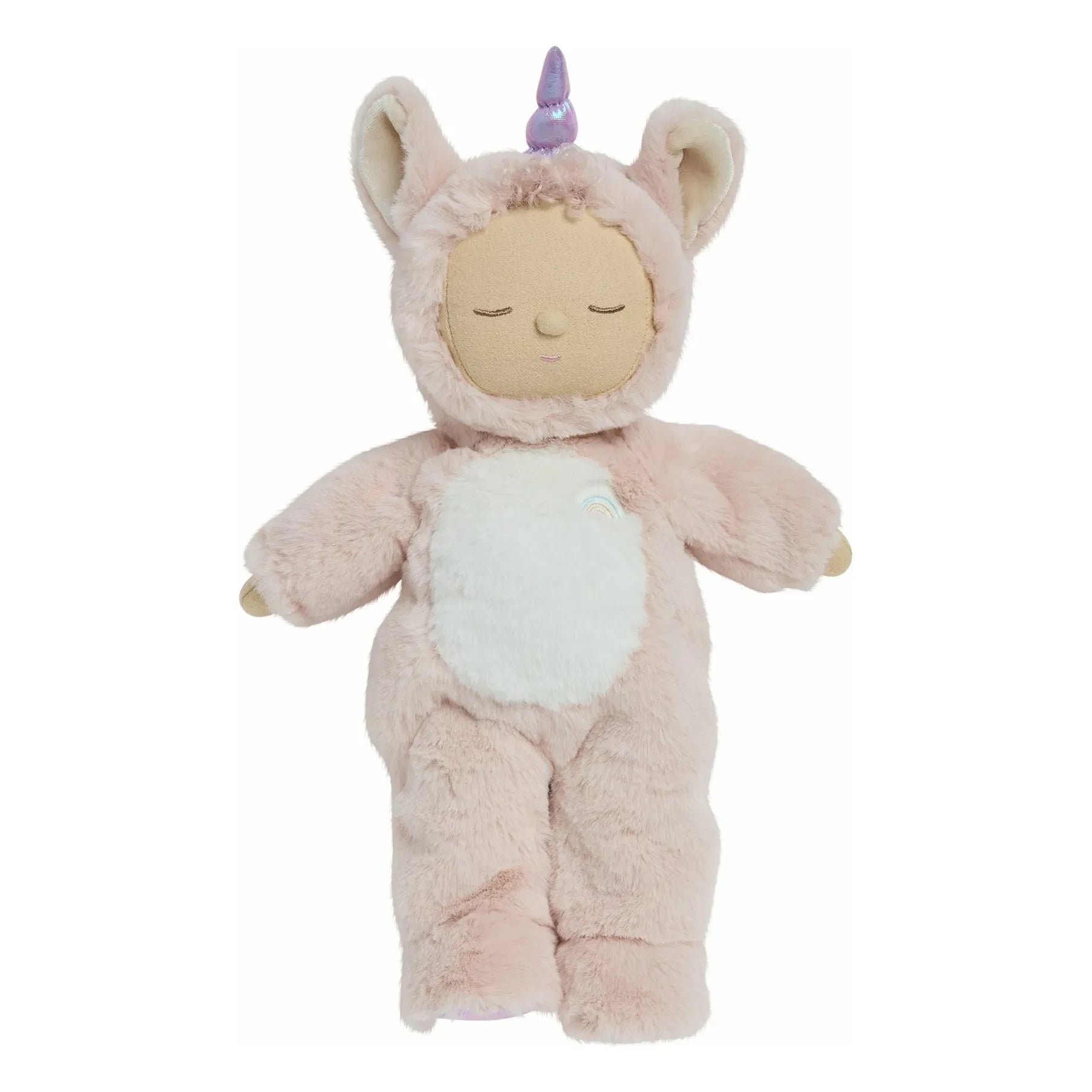 Olli Ella - Muñeca de juguete Cozy Dinkum Unicornio | Rosa