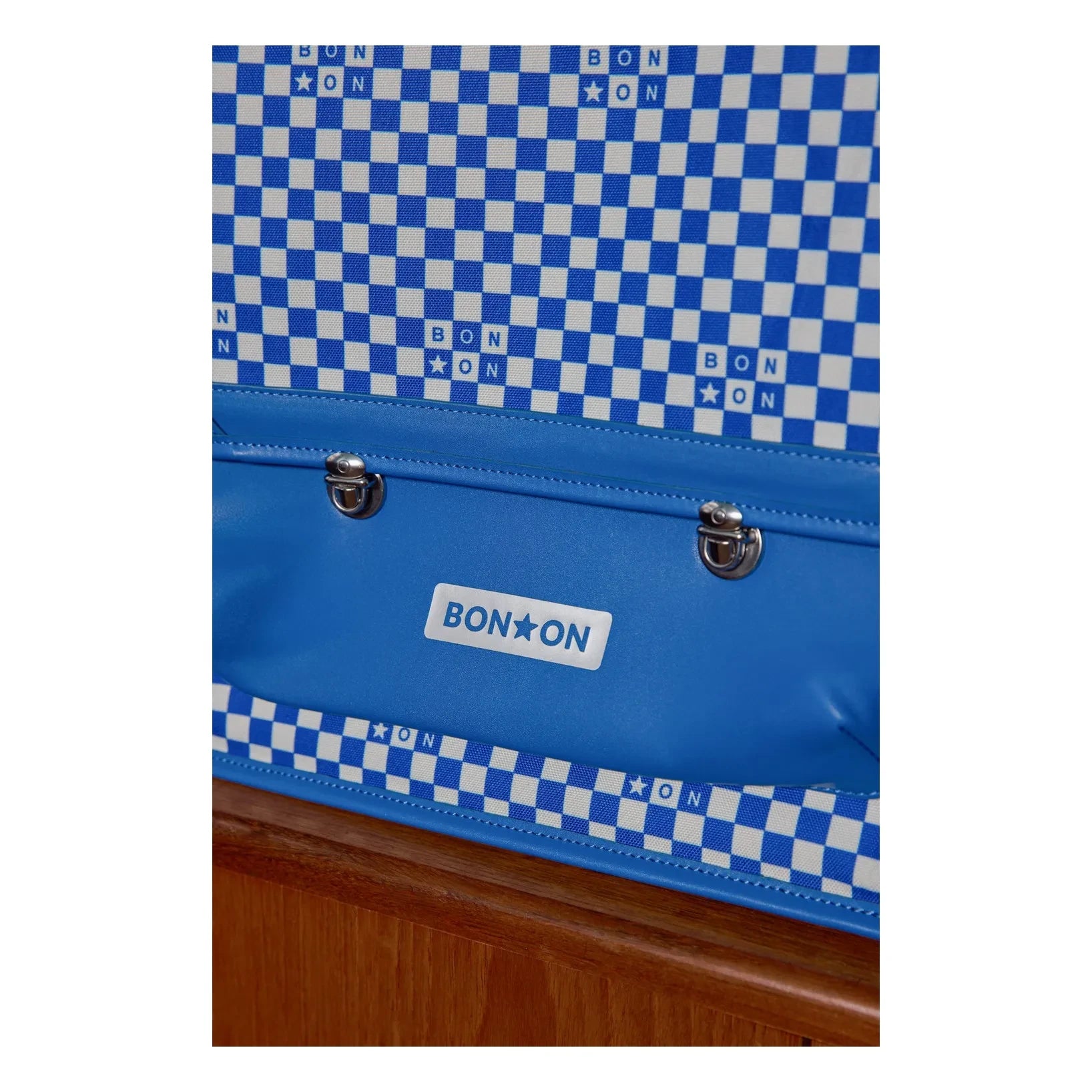 Bonton - Damier Okul Çantası | Mavi