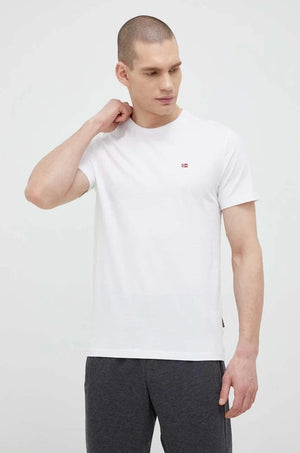 Camiseta de algodón Napapijri Salis