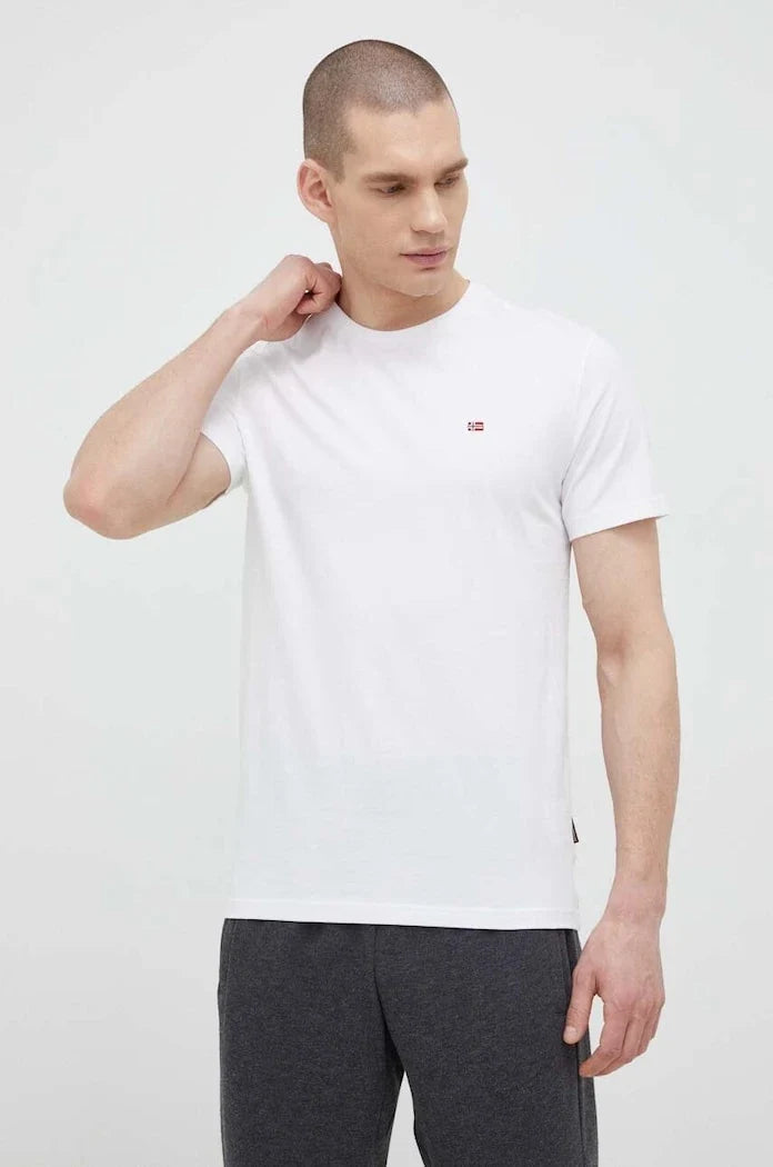 Camiseta de algodón Napapijri Salis