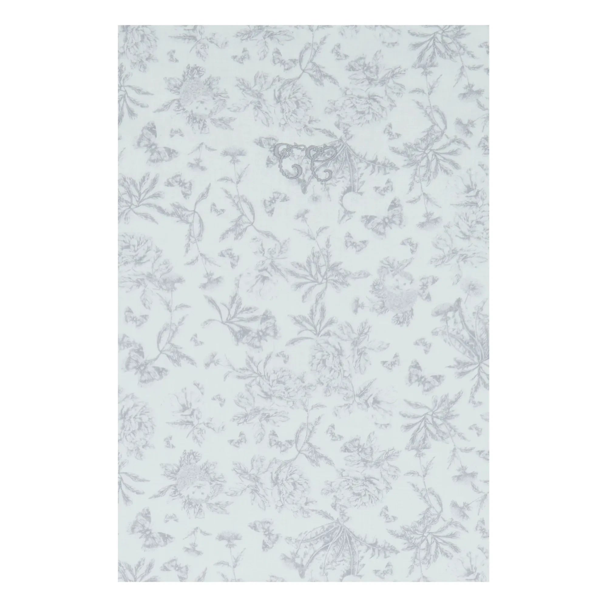 Tartine et Chocolat - Juego de funda nórdica Toile de Jouy | Gris