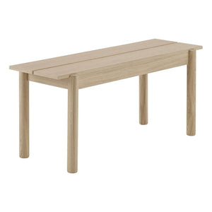 Muuto - Banco Lineal Roble | Roble