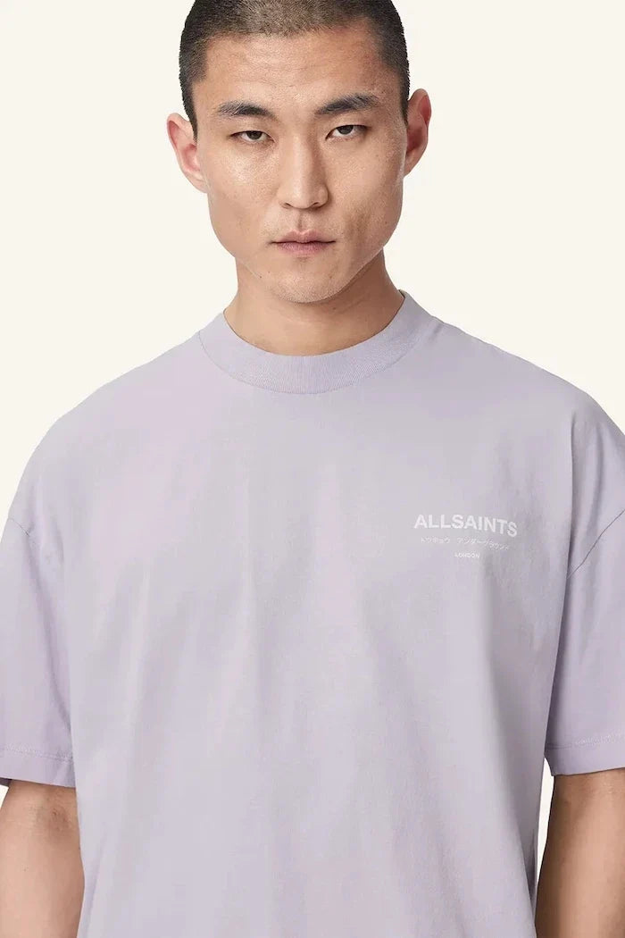 Camiseta extragrande de algodón para hombre AllSaints