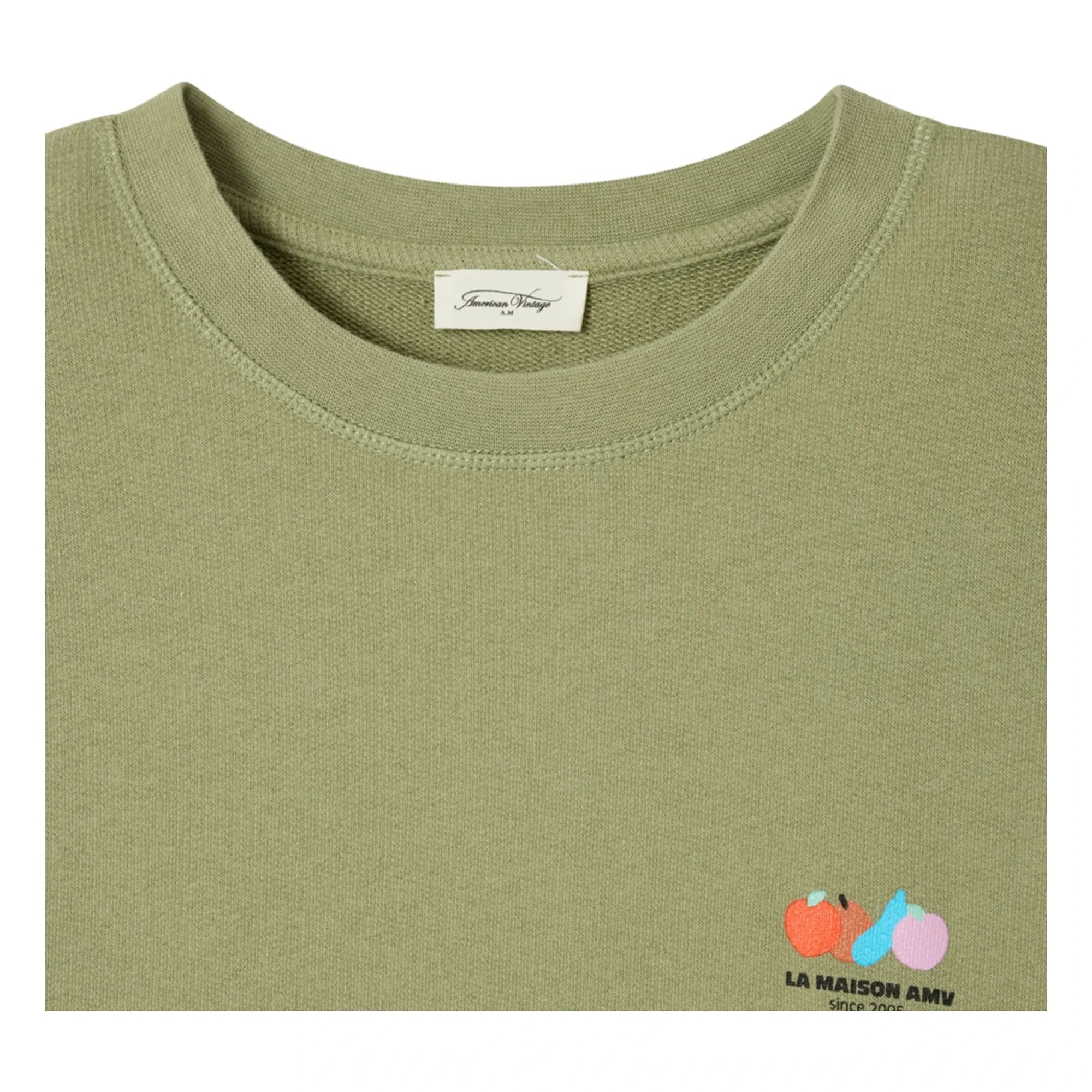 American Vintage - Sudadera Atubay Pamuk | Caqui