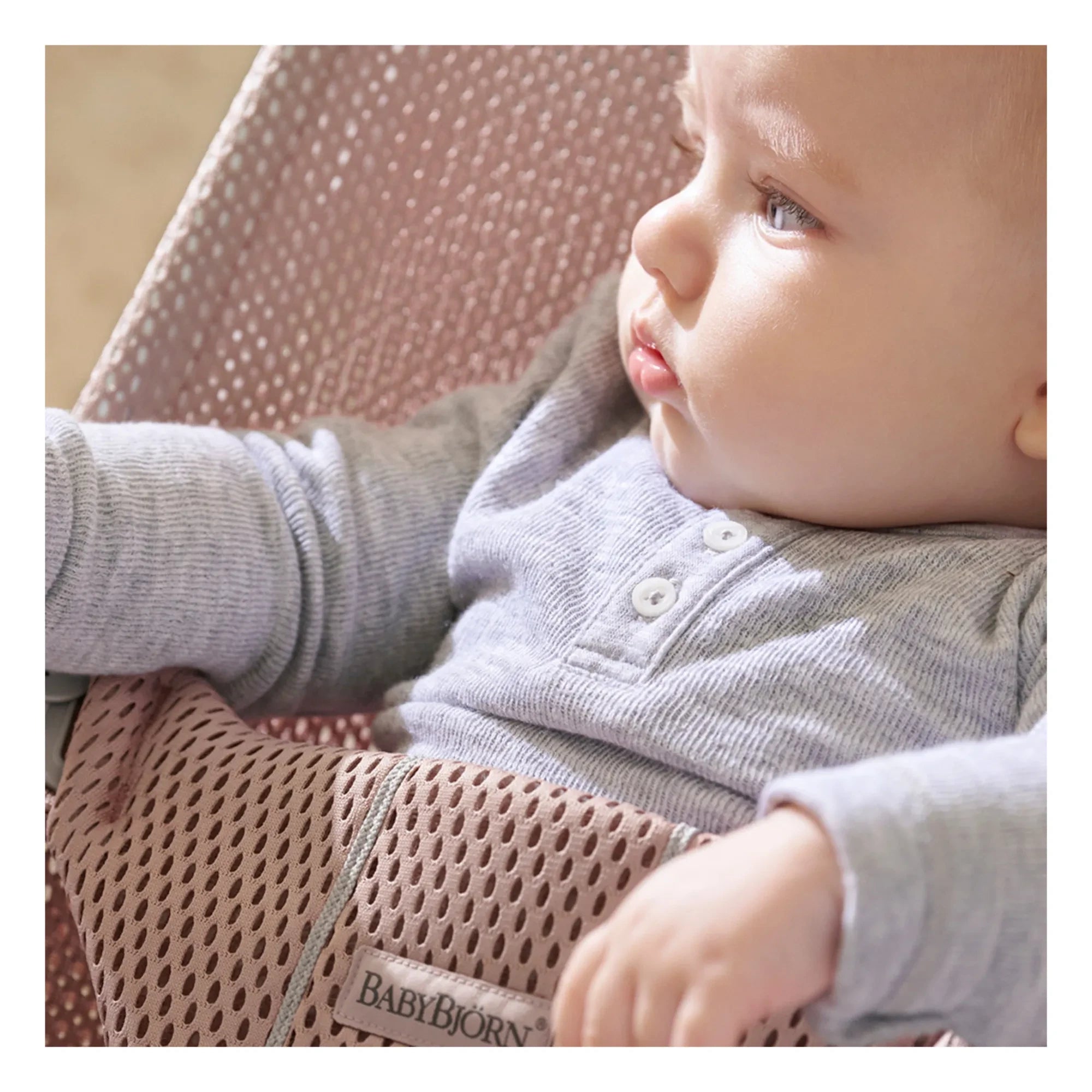 BabyBjörn - Hamaca Bebé Bliss Malla | Palisandro