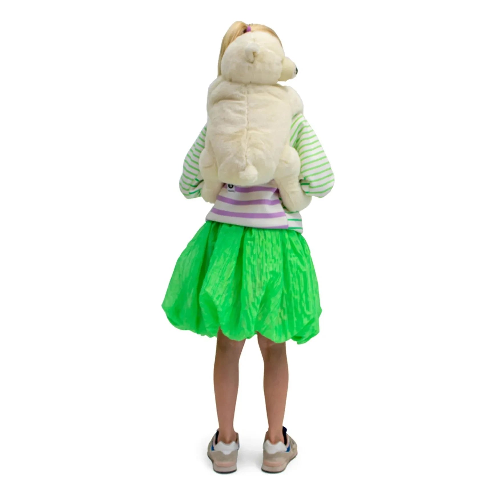 Wild & Soft - Mochila Oso Polar | Blanca