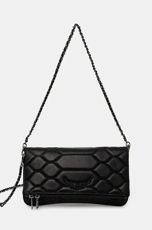 Bolso de piel ZADIG&VOLTAIRE ROCK XL MAT SCALE