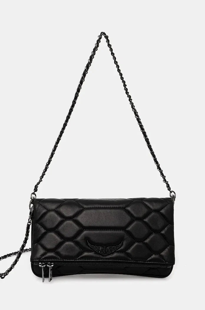 Bolso de piel ZADIG&VOLTAIRE ROCK XL MAT SCALE