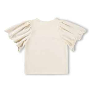 Molo - Camiseta de algodón orgánico Ritza | Marfil