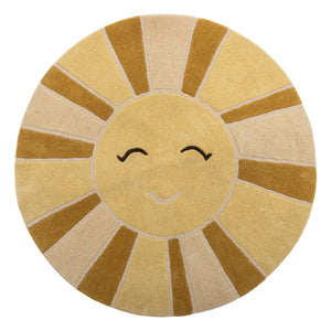 Bloomingville Mini - Alfombra Sol | Amarillo
