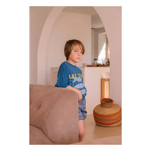 We Are Kids - Camiseta de algodón orgánico Dylan Running Club | Azul marino