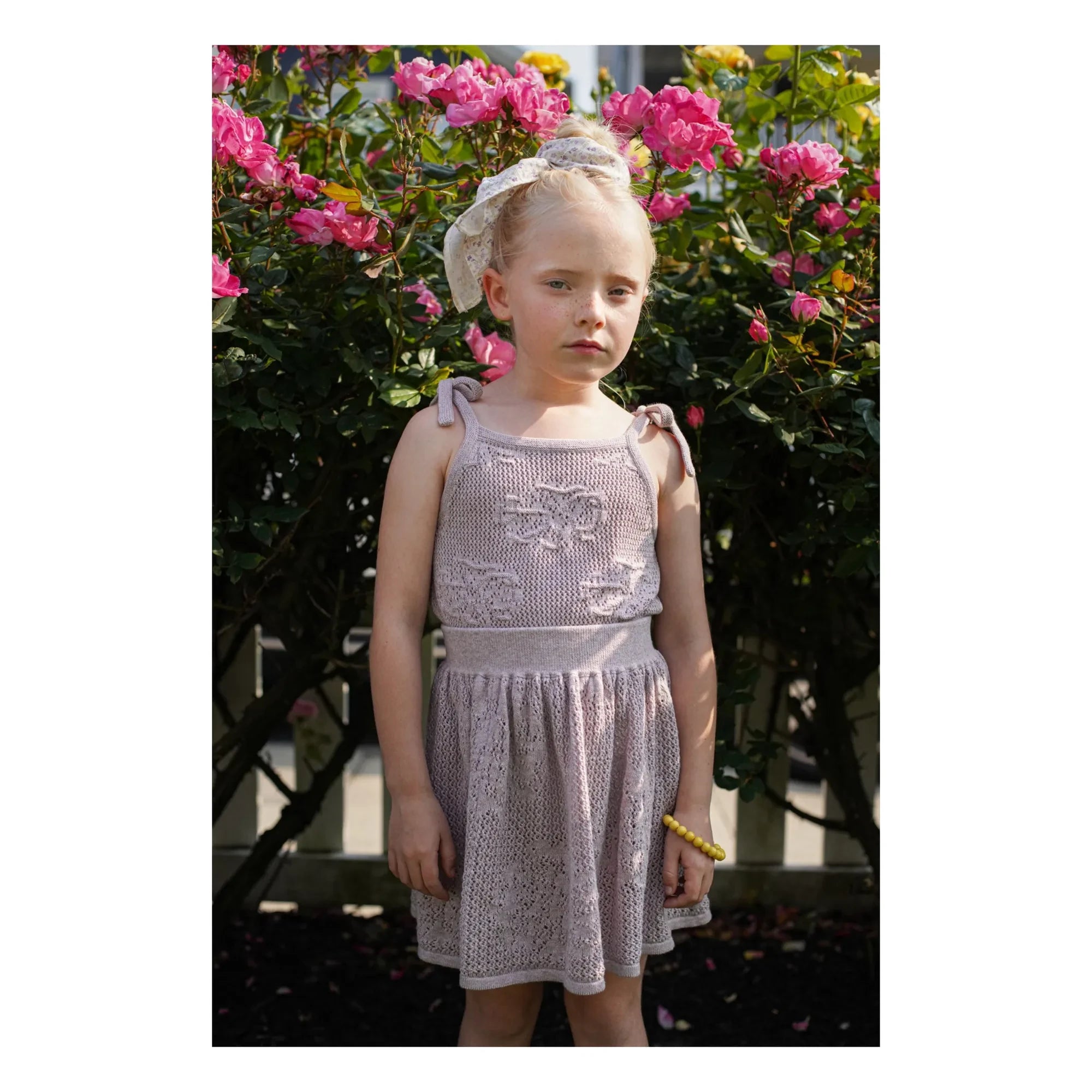 Soor Ploom - Camiseta sin mangas de algodón orgánico June Fleurs | Lila