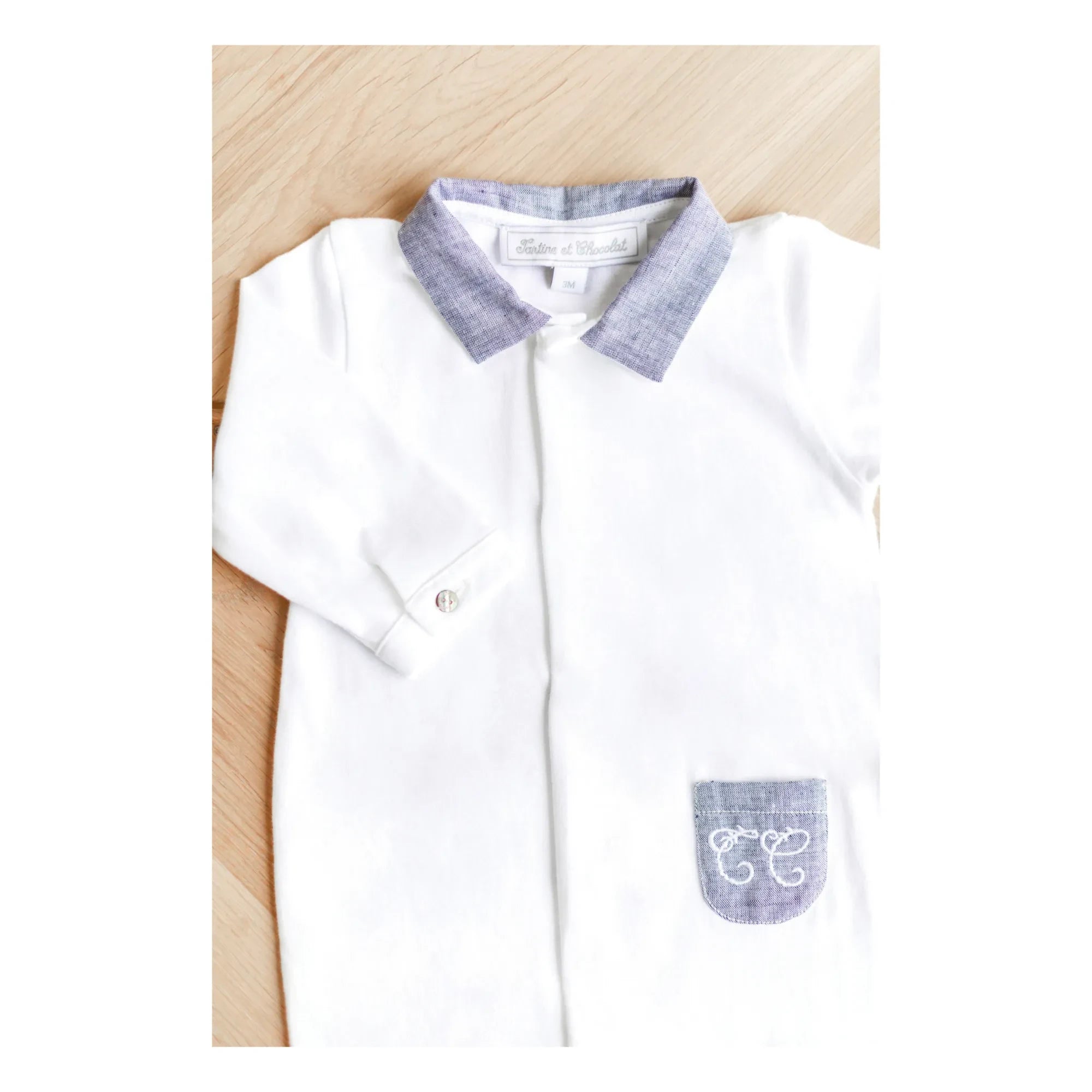 Tartine et Chocolat - Pijama Foliage | Blanco