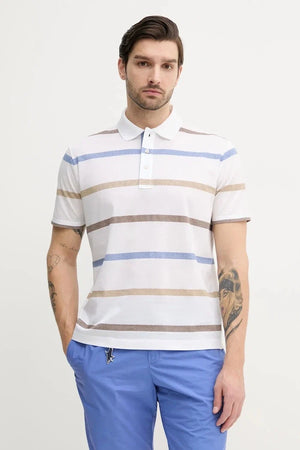 Camiseta de Algodón con Cuello Paul&Shark