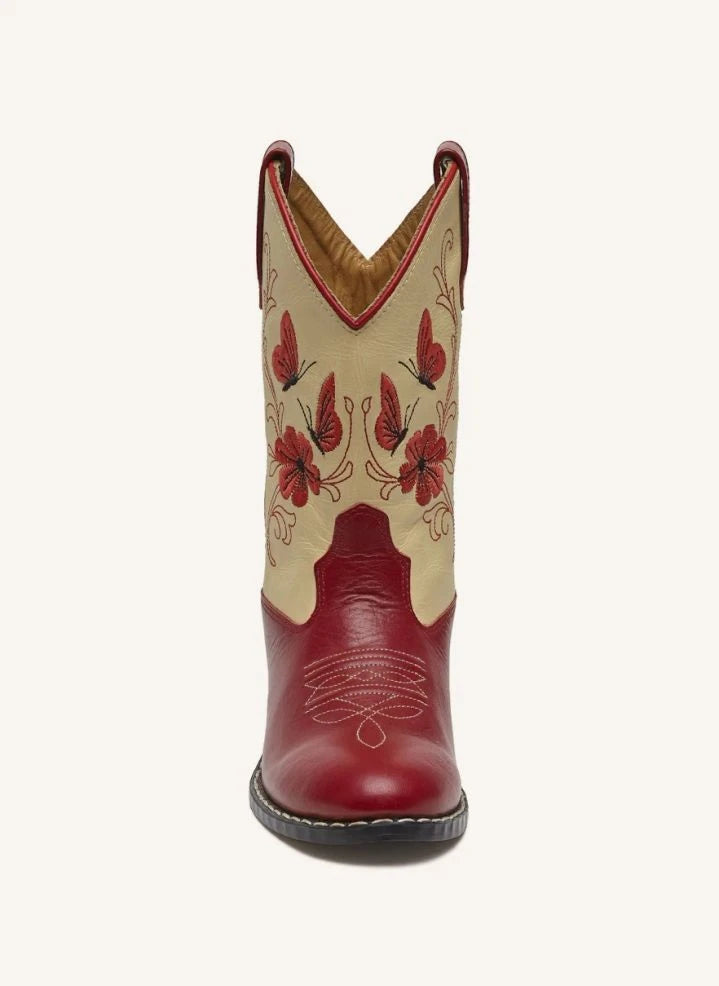 Bootstock - Botas vaqueras Bloom | Rojo