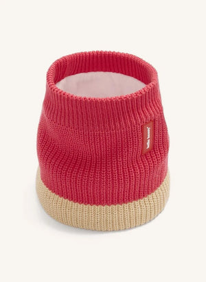 Hola Hossy - Choker de algodón orgánico | Rojo frambuesa