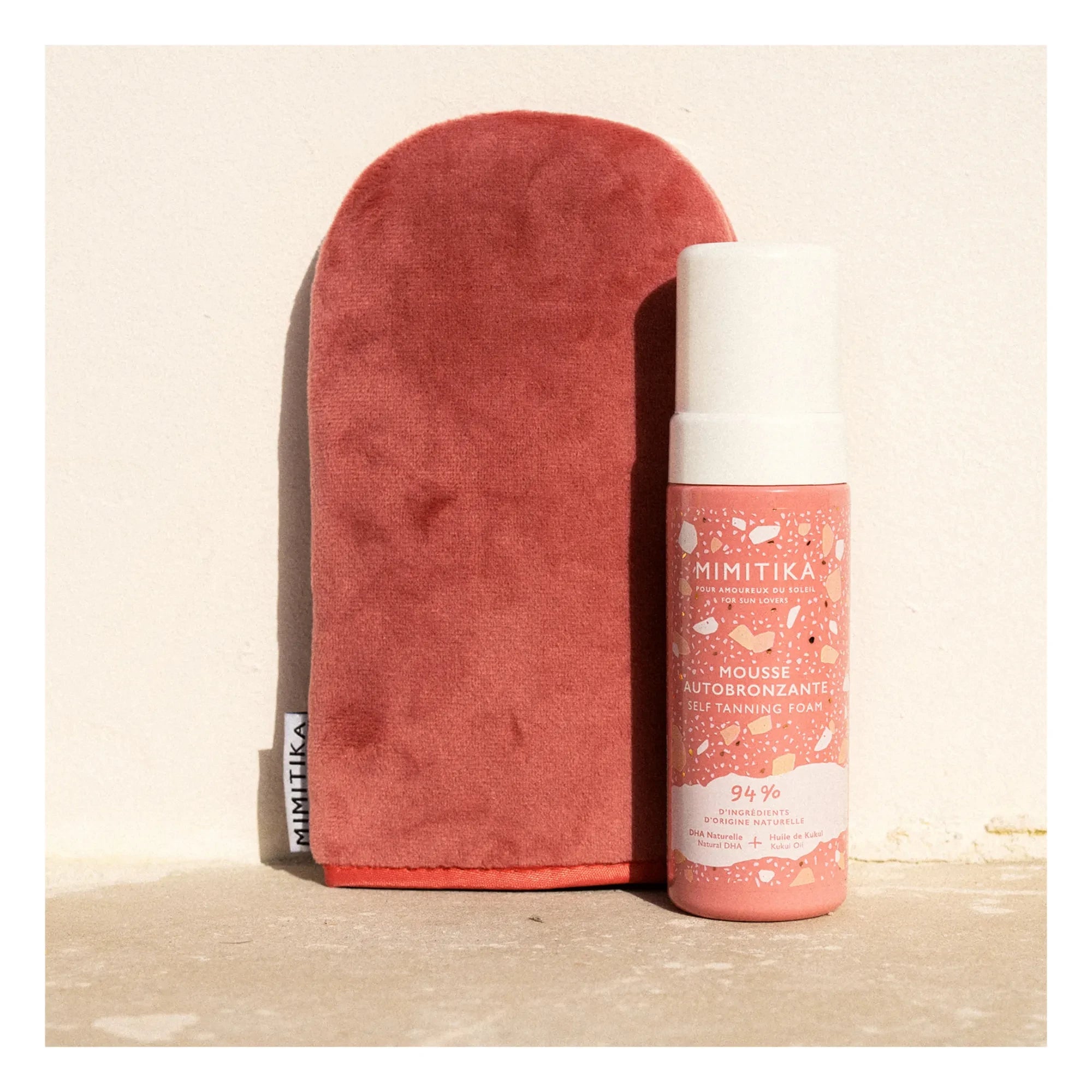Mimitika - Rosa | Guante Aplicador Autobronceador