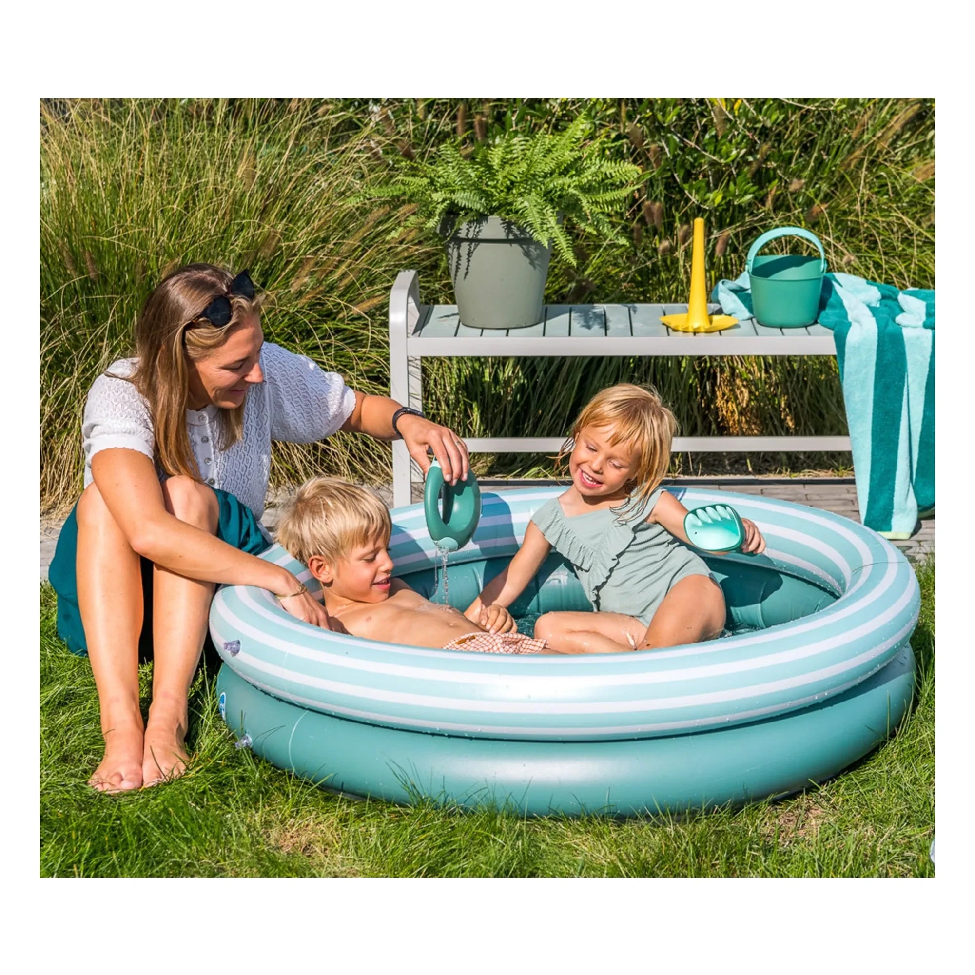 Quut - Piscina inflable Dippy | Verde