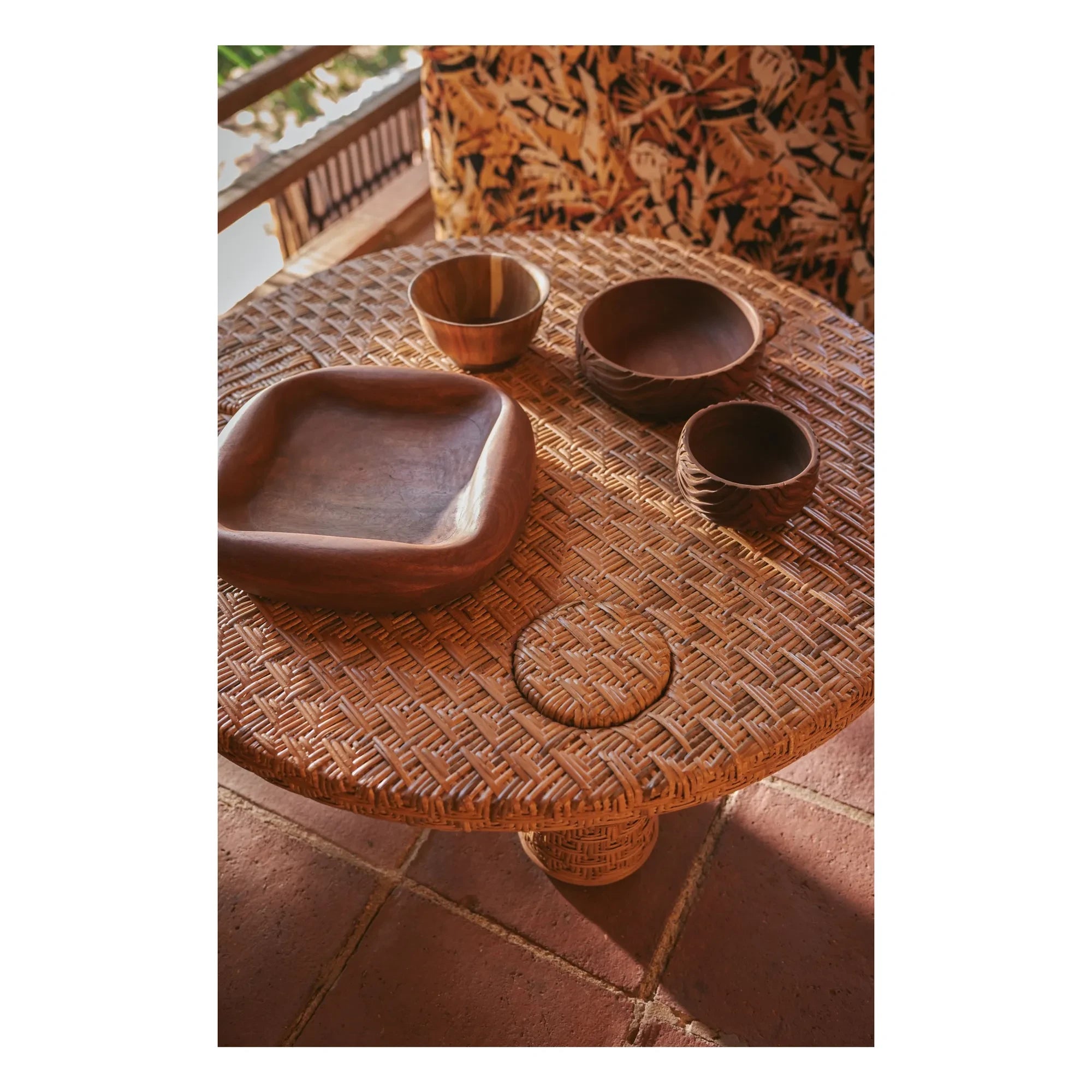 HKliving - Plato de madera | Natural
