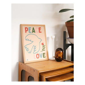 Ma petite vie - Póster de paz y amor