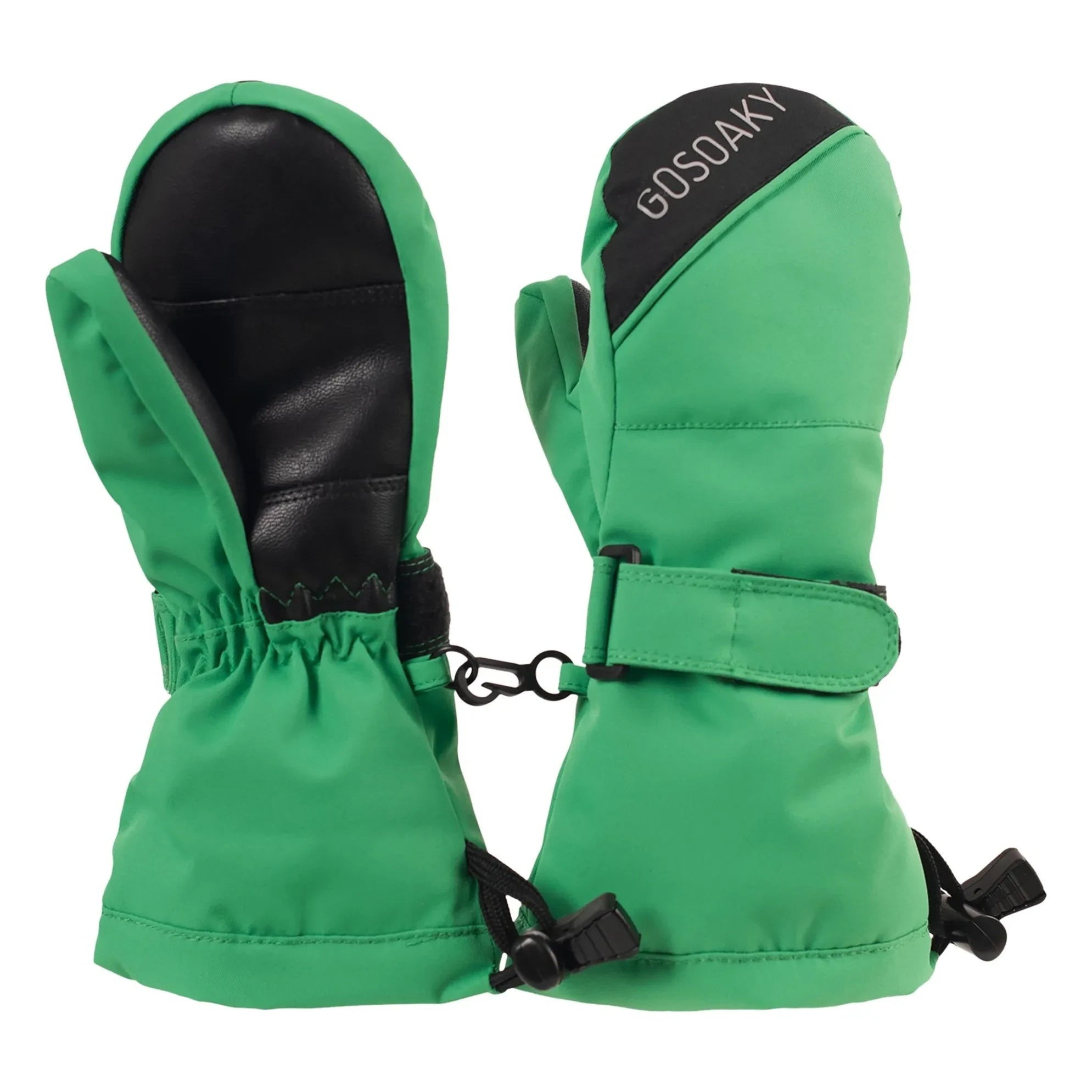 Gosoaky - Guantes de esquí impermeables Shaun the Sheep | Verde