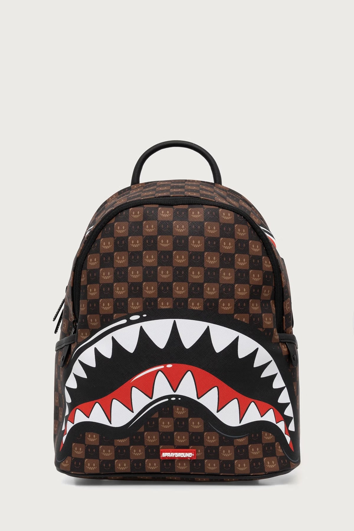 Sprayground - Mochila Marrón de Tiburones en París 910B9305NSZ