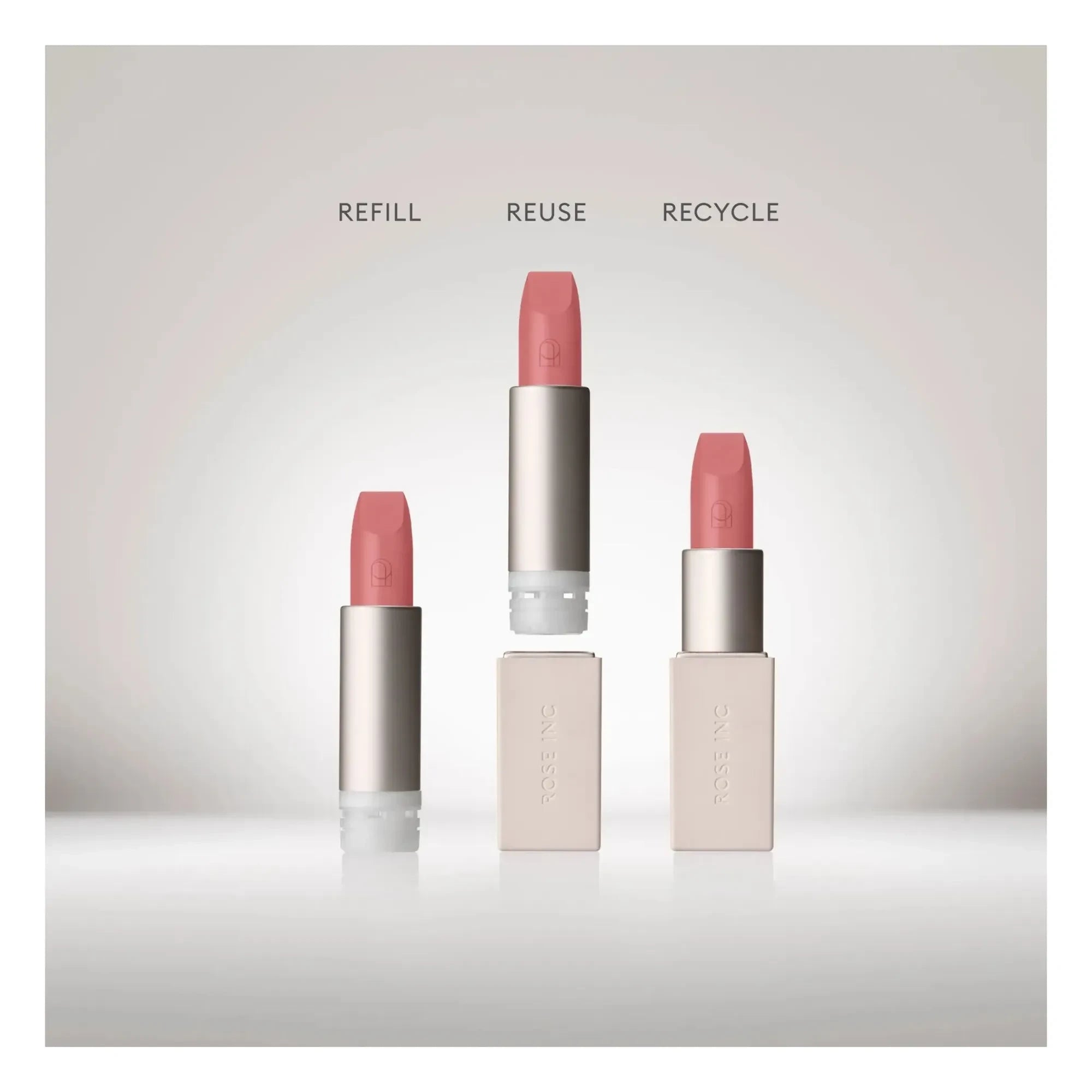 Rose Inc - Recambio de labial satinado | Demure